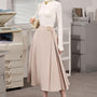 Mandon A-line Long Sleeved Polyester Midi Set - MEAN BLVD
