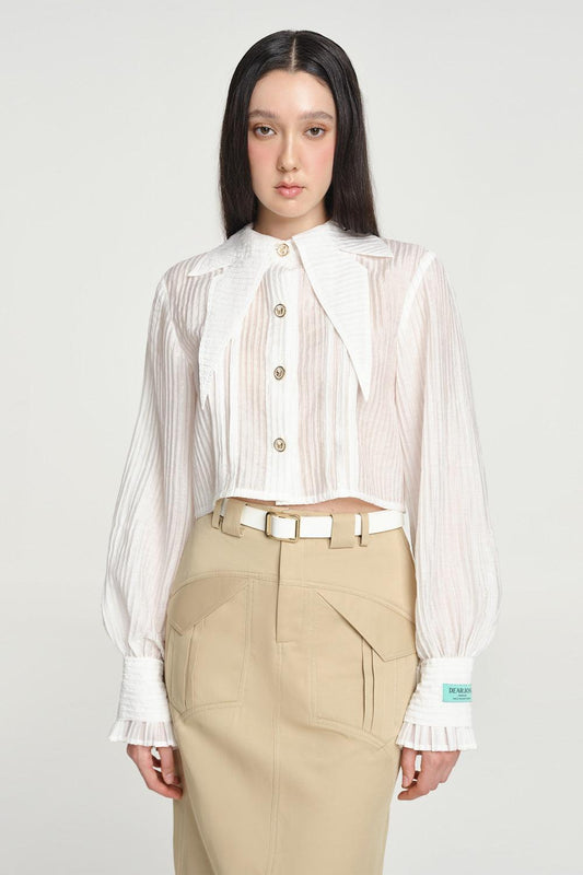 Mariposa Organza Blouse - MEAN BLVD