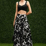 Marleigh Crossover Loose Strap Rain Cloth Crop Top - MEAN BLVD