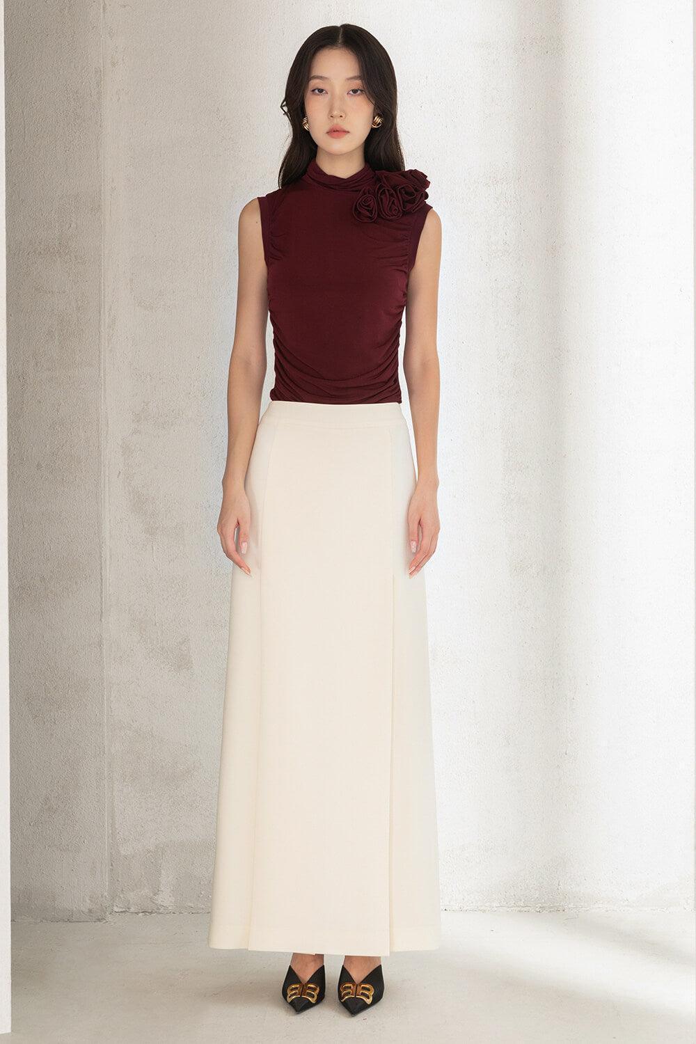 Marlowe Bodycon Sleeveless Rayon Top - MEAN BLVD