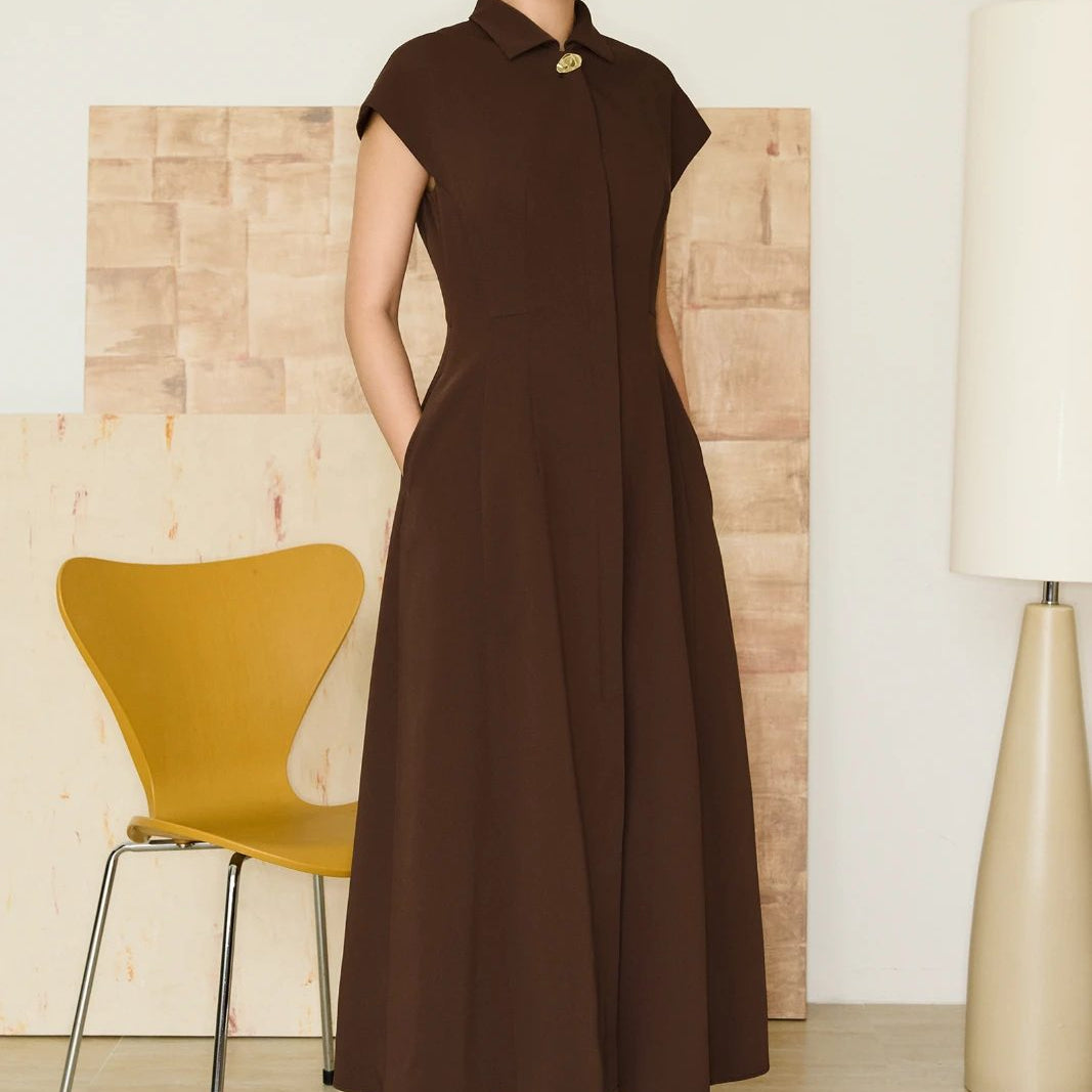 Matilda A-line Midi Dress - MEAN BLVD
