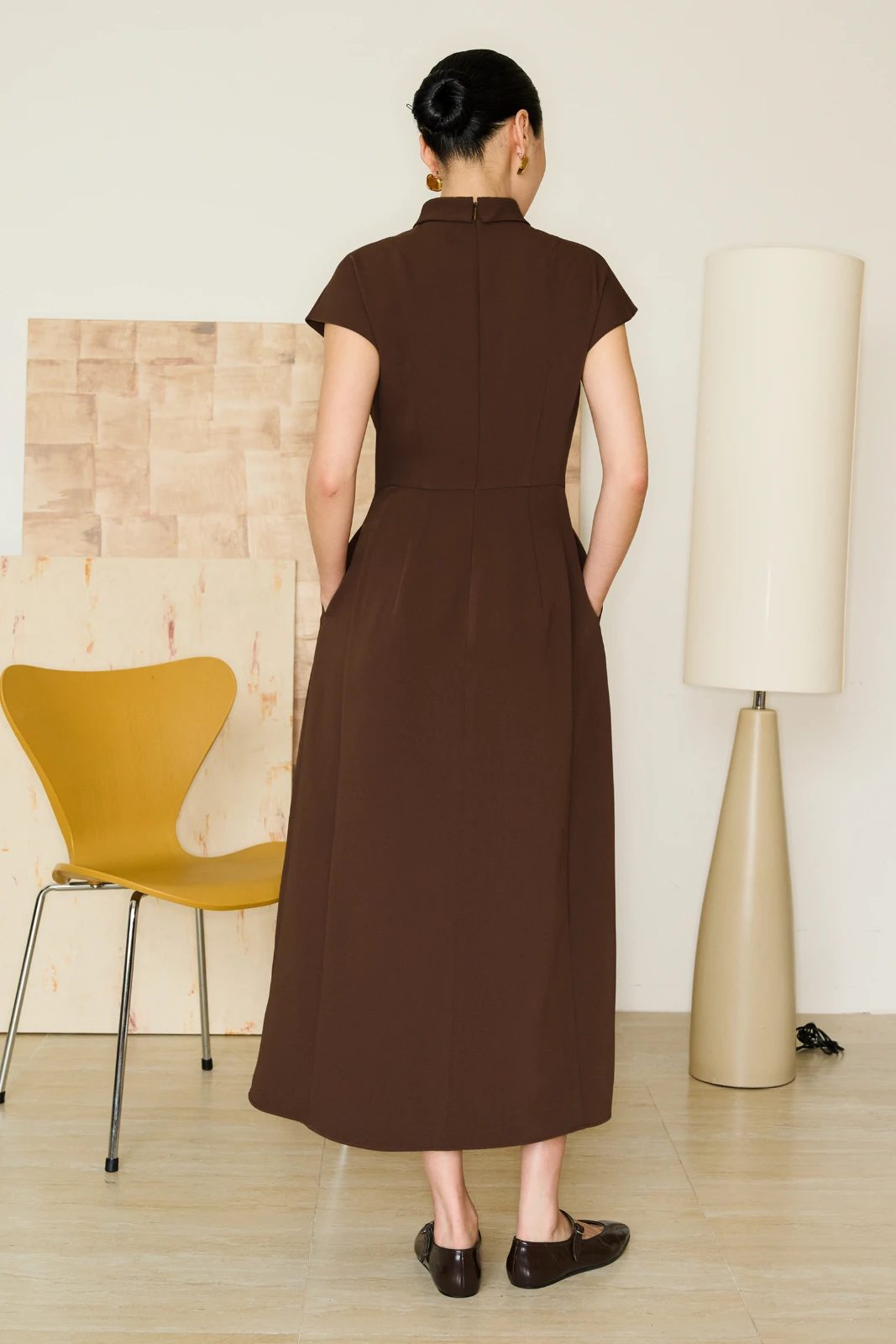 Matilda A-line Midi Dress - MEAN BLVD