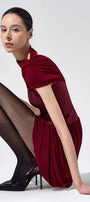 Melina One Shoulder Mini Dress - MEAN BLVD