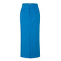 Melinda Straight Front Slit Crepe Ankle Length Skirt - MEAN BLVD