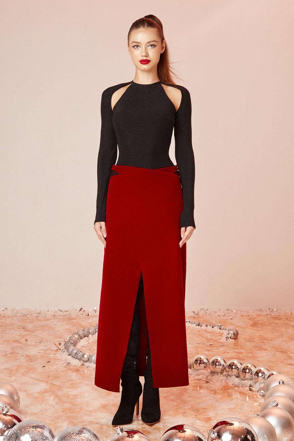 Mellow A-line Long Sleeved Cotton Polyester Ankle Length Set - MEAN BLVD
