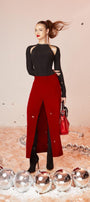 Mellow A-line Long Sleeved Cotton Polyester Ankle Length Set - MEAN BLVD