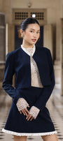 Melody Cropped Long Sleeved Polycotton Jacket - MEAN BLVD