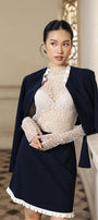 Melody Straight See-Through Lace Top - MEAN BLVD