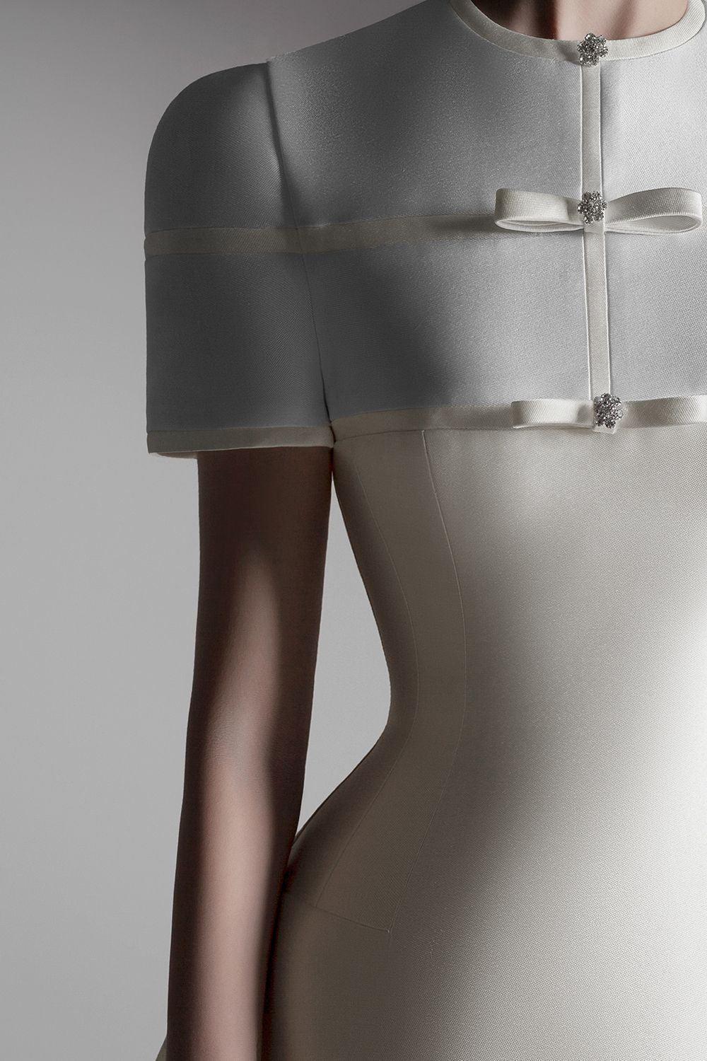 Mia Fit and Flare Round Neck Taffeta Mini Dress - MEAN BLVD