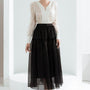 Mia Flared Gypsy Chiffon Midi Skirt - MEAN BLVD