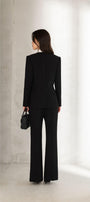 Millie Straight Long Sleeved Twill Blazer - MEAN BLVD