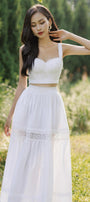 Miranda Bodycon Sleeveless Cotton Crop Top - MEAN BLVD