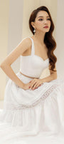 Miranda Bodycon Sleeveless Cotton Crop Top - MEAN BLVD