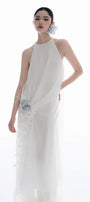 Mist Halter Maxi Dress - MEAN BLVD