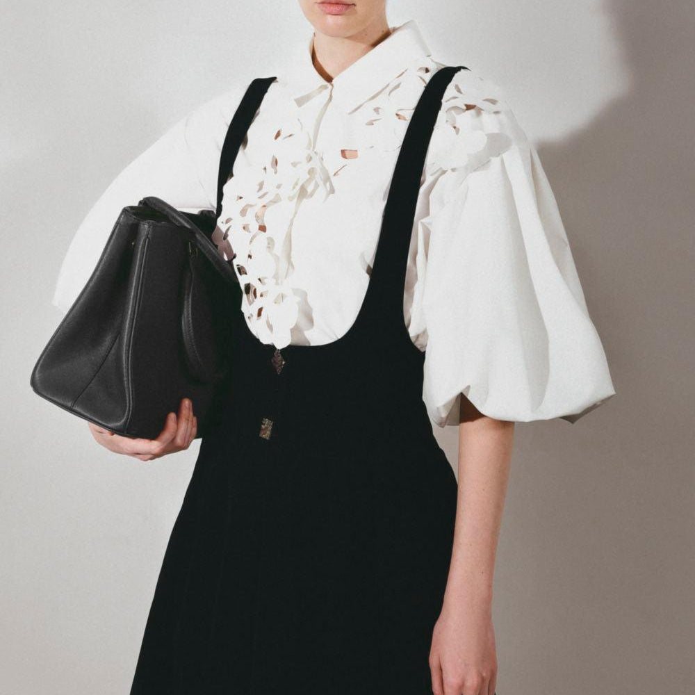 Monday Straight Collared Neck Poplin Shirt - MEAN BLVD
