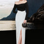 Moses Wrap High Waist Jersey Ankle Length Skirt - MEAN BLVD