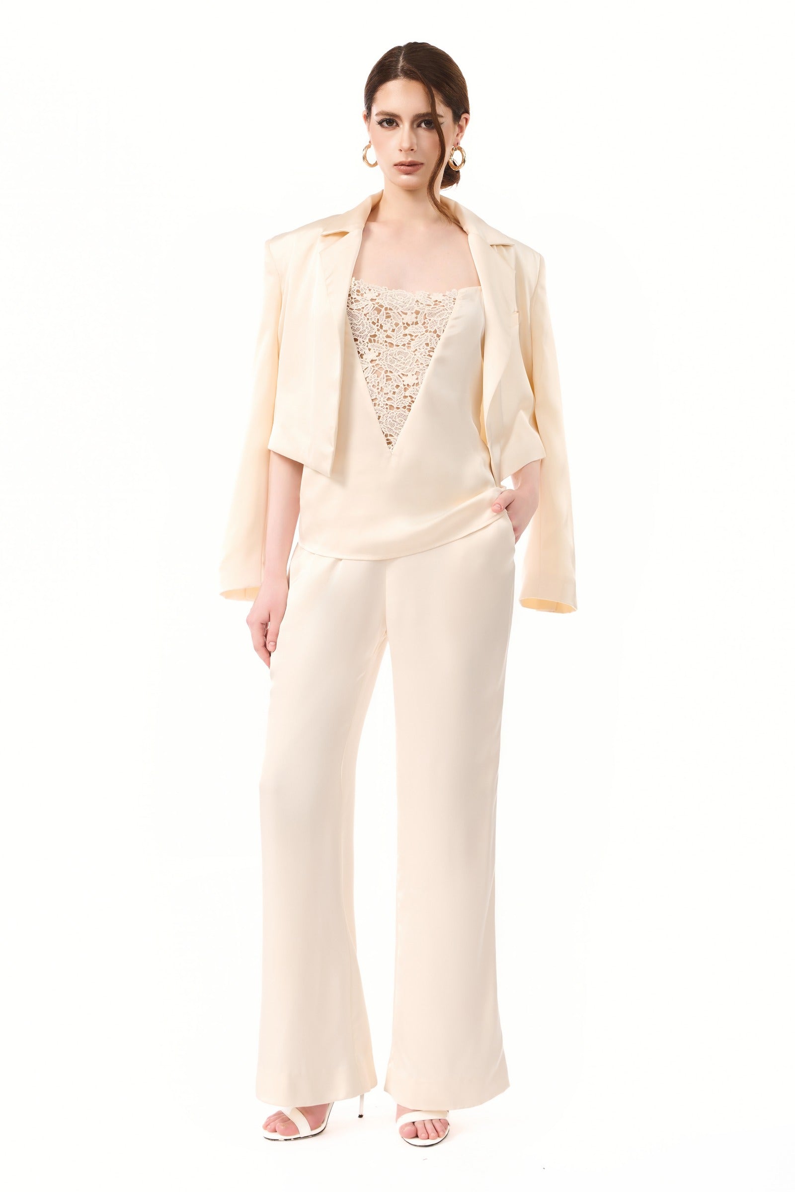 Ciel Notched Lapel Jacket