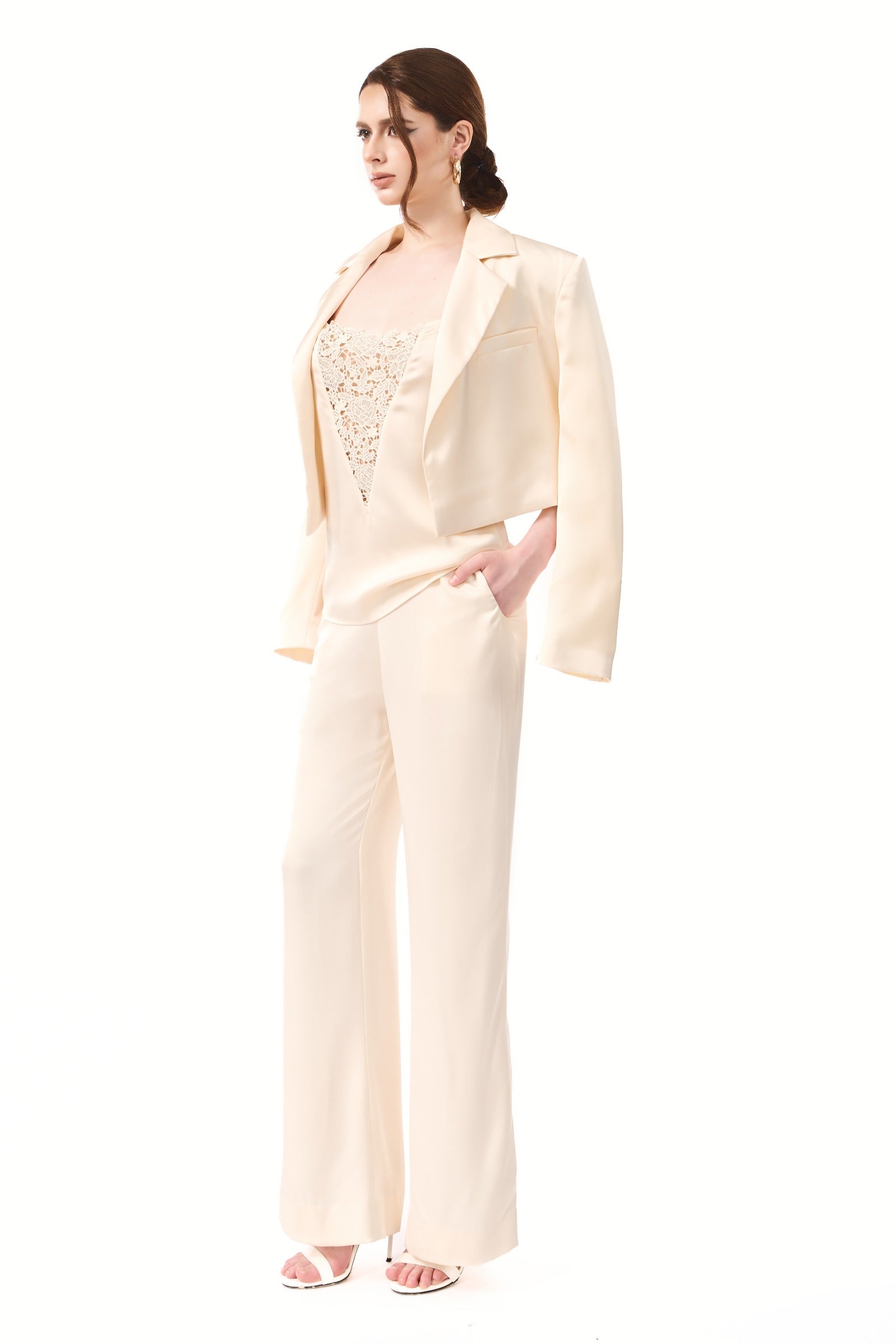 Ciel Notched Lapel Jacket