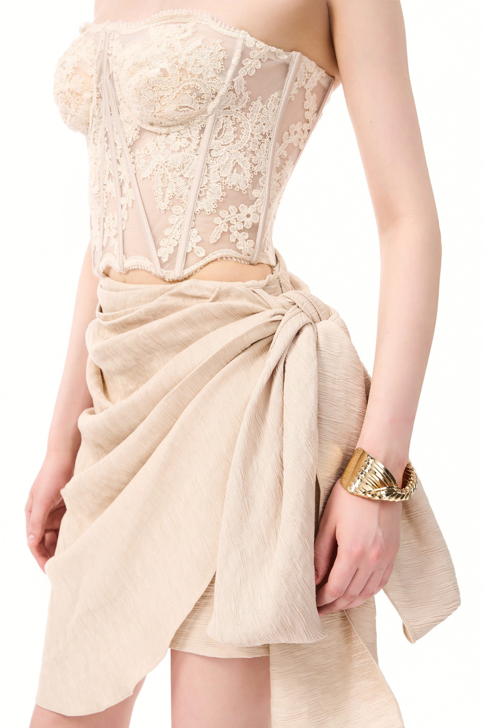 Veya Draped Skirt