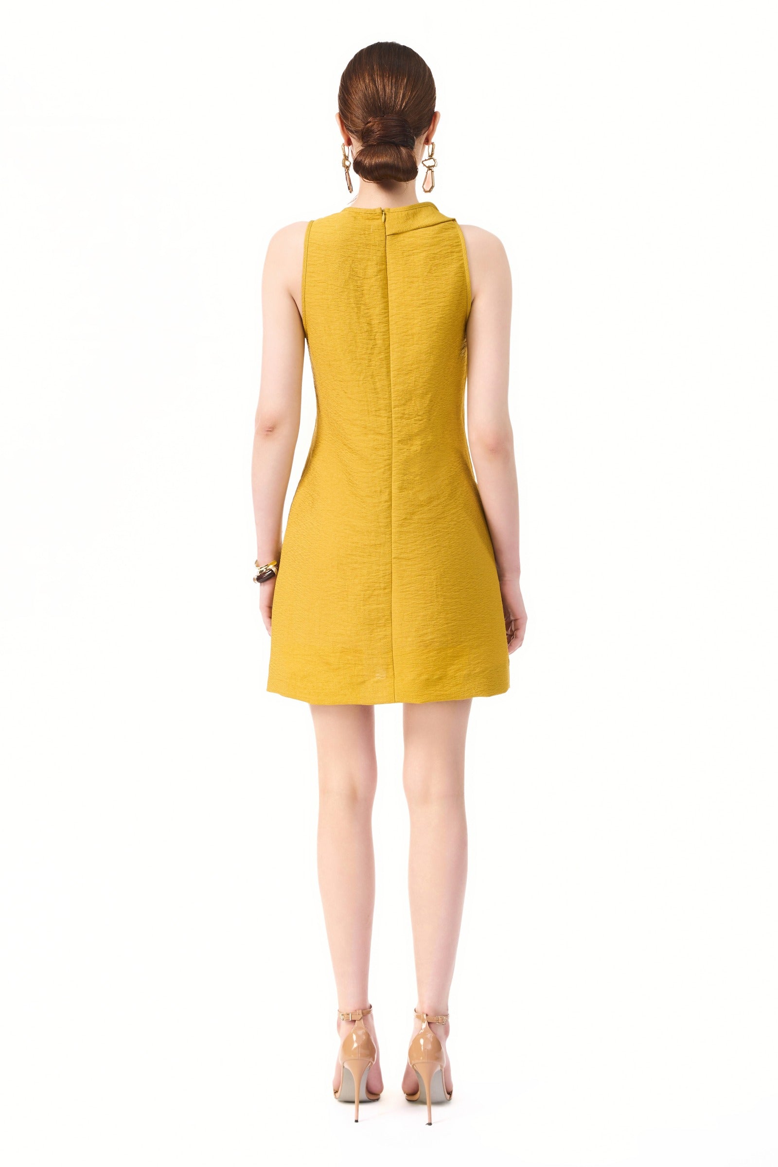 Aven Embroidery Mini Dress