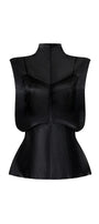 Nacre Mock Neck Top - MEAN BLVD
