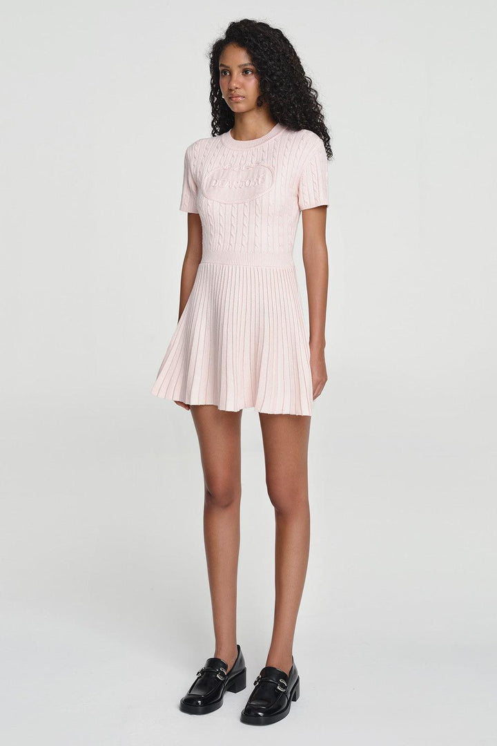 Nami Chunky Knit Mini Dress - MEAN BLVD