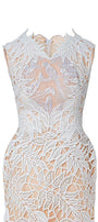 Naomi Pencil Sleeveless Lace Midi Dress - MEAN BLVD