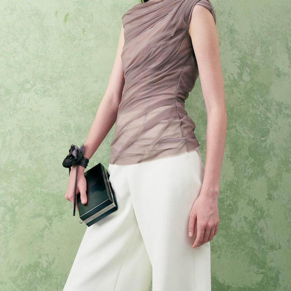 Narcissus Straight Ribbed Twill Below The Knee Culottes - MEAN BLVD