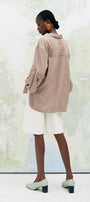 Narcissus Straight Ribbed Twill Below The Knee Culottes - MEAN BLVD