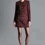 Natalie A-line Hidden Pocket Tweed Mini Skirt - MEAN BLVD