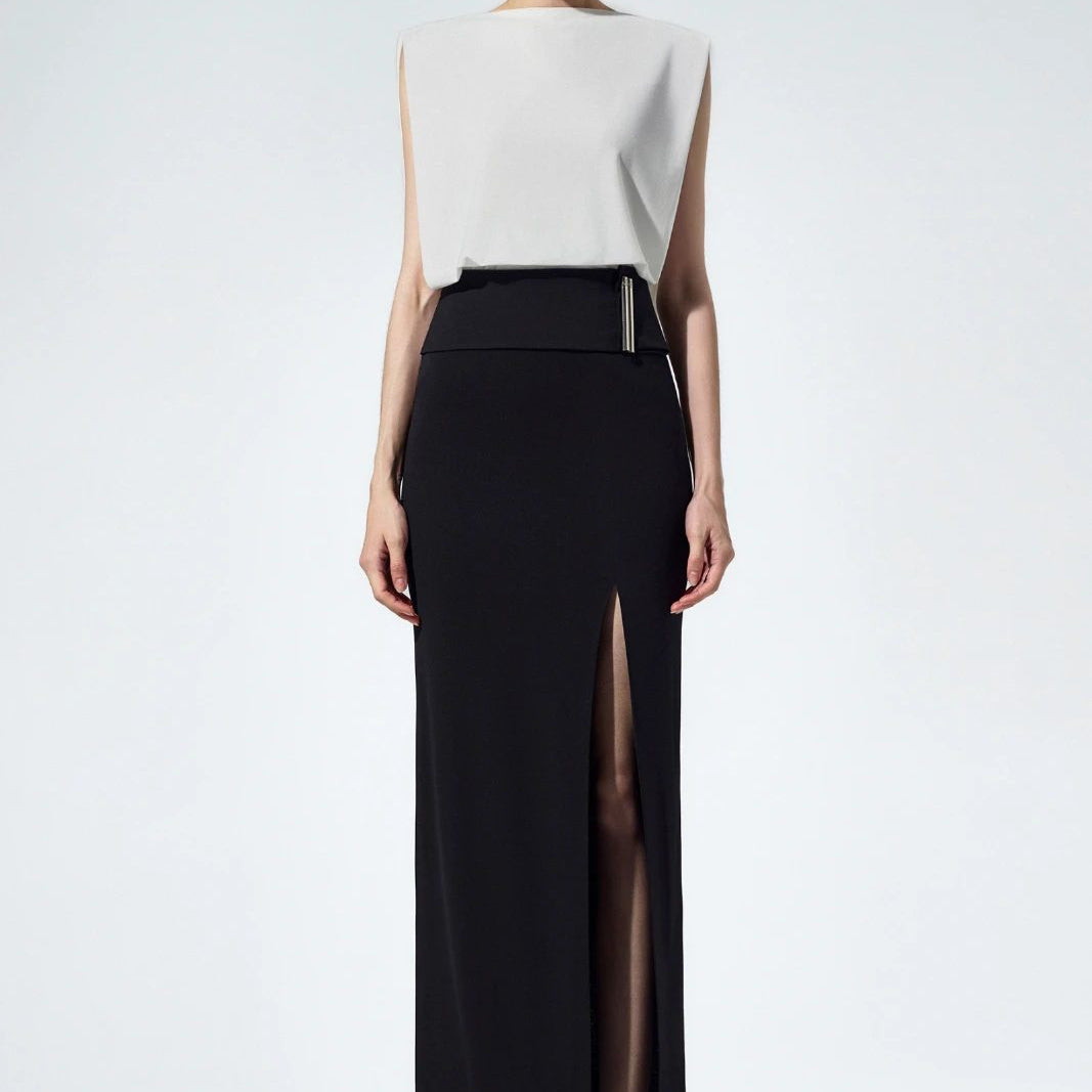 Nelia Draped Back Top - MEAN BLVD