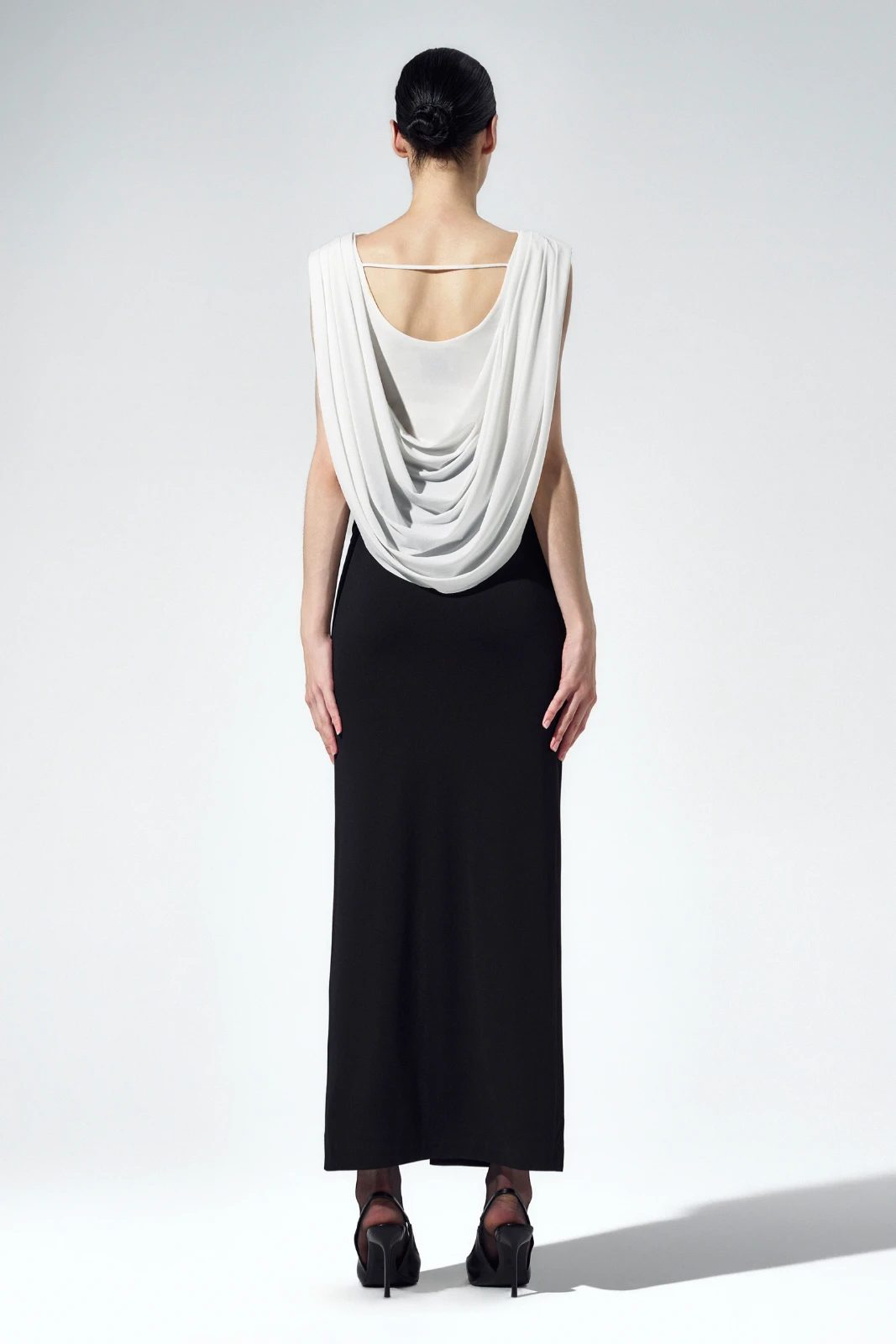 Nelia Draped Back Top - MEAN BLVD