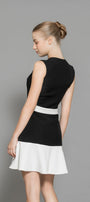 Nellie Drop Waist Sleeveless Wool Mini Dress - MEAN BLVD