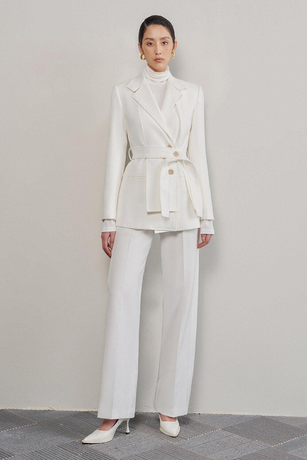 Nellie Straight Long Sleeved Cotton Coat - MEAN BLVD