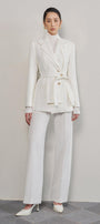 Nellie Straight Long Sleeved Cotton Coat - MEAN BLVD