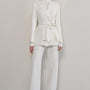 Nellie Straight Long Sleeved Cotton Coat - MEAN BLVD