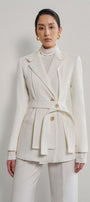 Nellie Straight Long Sleeved Cotton Coat - MEAN BLVD