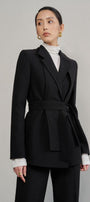 Nellie Straight Long Sleeved Cotton Coat - MEAN BLVD