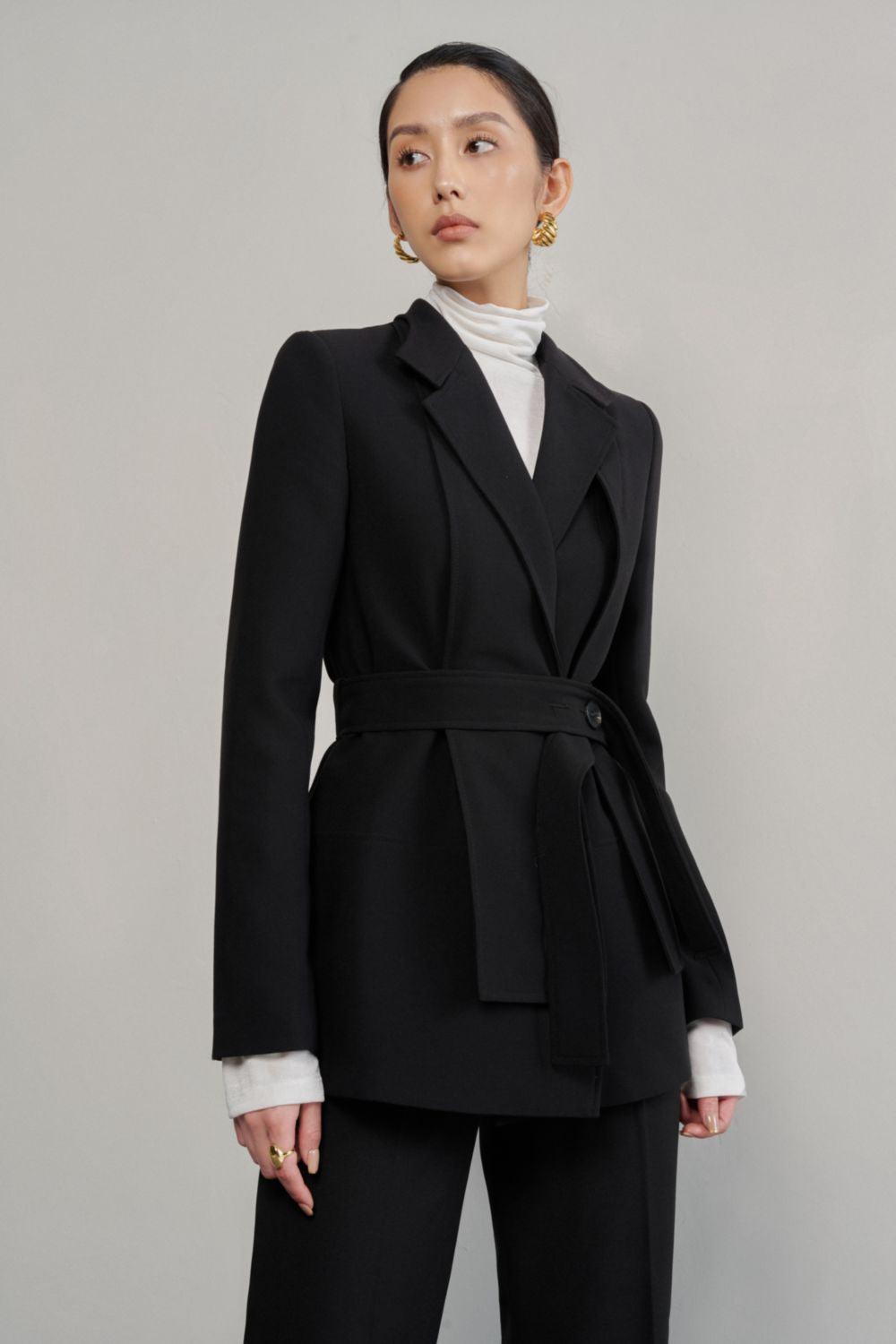 Nellie Straight Long Sleeved Cotton Coat - MEAN BLVD