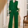 Nerida Straight Long Sleeved Velvet Blazer - MEAN BLVD