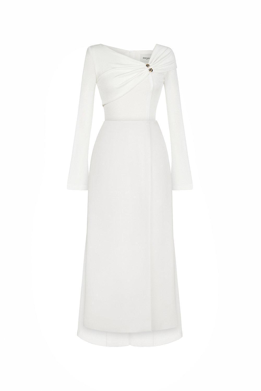 Ngoc An Straight Front Slit Polycotton Ankle Length Accessories - MEAN BLVD