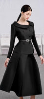 Night Fit and Flare Double Breasted Taffeta Top - MEAN BLVD