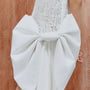 Leona Bow Tie Poplin Long Length Brooch