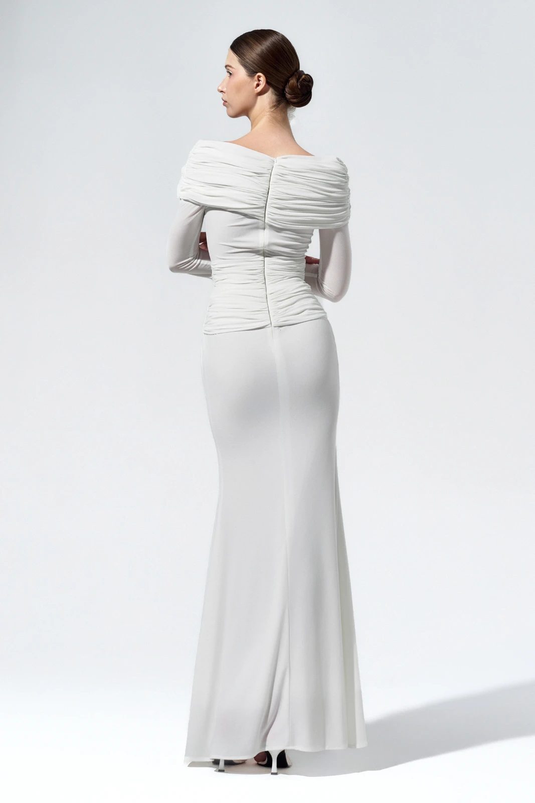 Noelle Off-Shoulder Maxi Dress - MEAN BLVD
