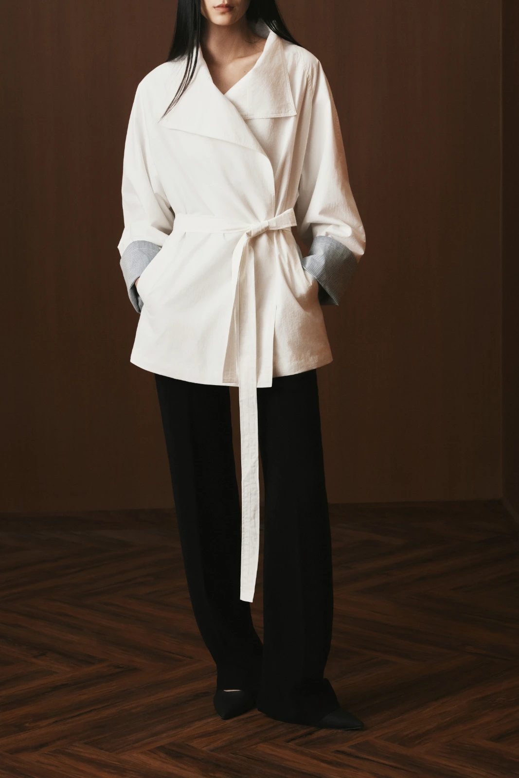 Nola High Neck Coat - MEAN BLVD