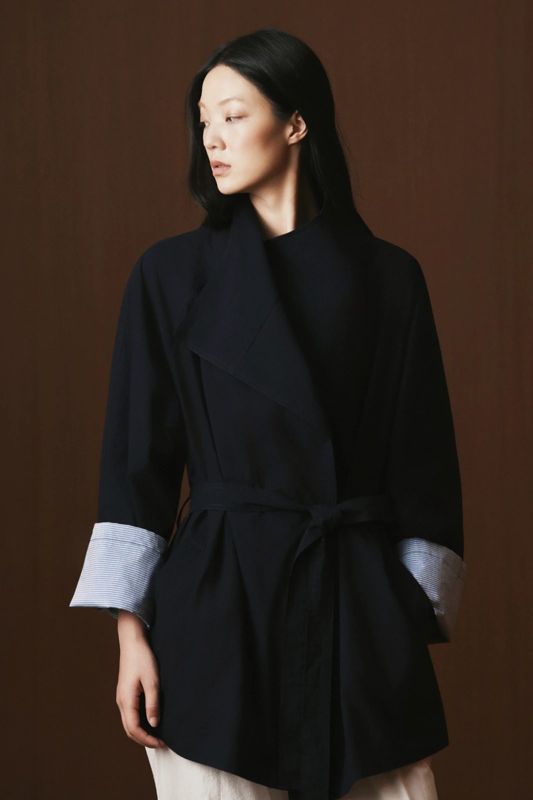 Nola High Neck Coat - MEAN BLVD