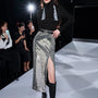 Nose Pencil Front Slit Sequin Midi Skirt - MEAN BLVD