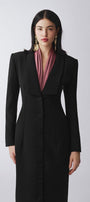Numinous Shirt Square Shoulder Poly Silk Ankle Length Dress - MEAN BLVD