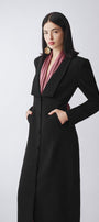 Numinous Shirt Square Shoulder Poly Silk Ankle Length Dress - MEAN BLVD