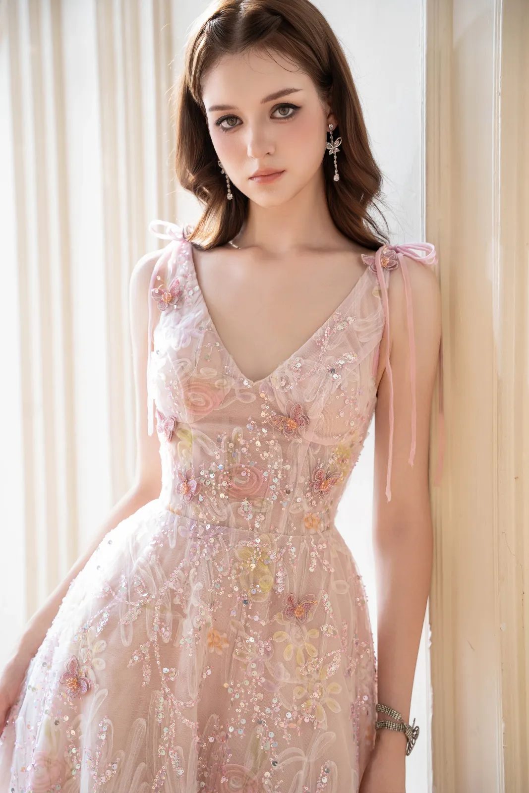 Nyla Sequin Midi Dress - MEAN BLVD